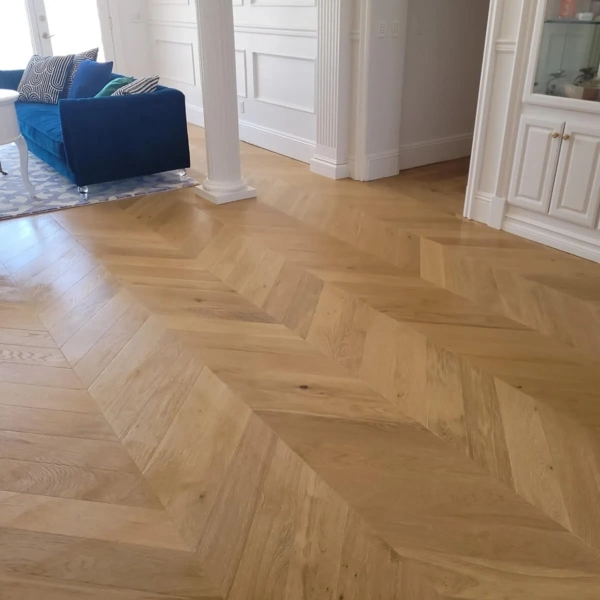 Oak Chevron Flooring